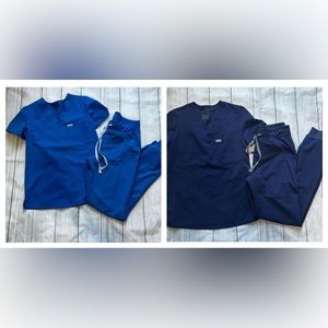 Figs Jogger Scrub Set both sets